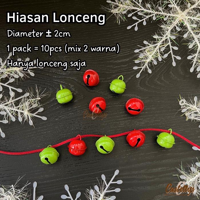 

Gantungan Lonceng Bel Bell Hangtag Hang Tag Natal Christmas Imlek dll