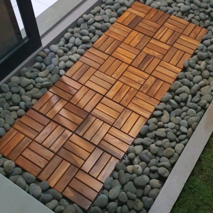 Lantai Kayu Jati / Flooring Deck / Decking Tile