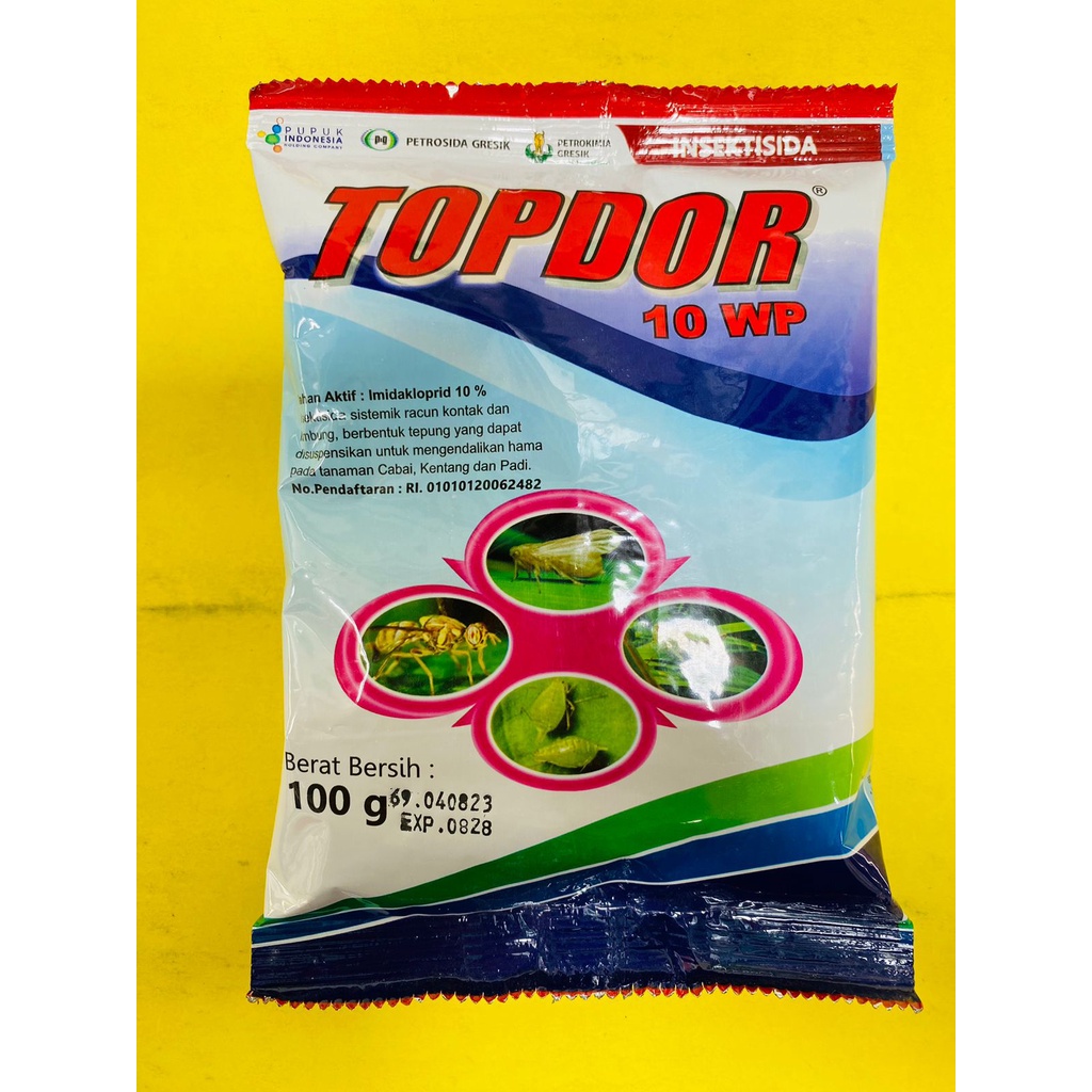 Insektisida sistemik obat wereng TOPDOR 10WP dari PETROSIDA GRESIK