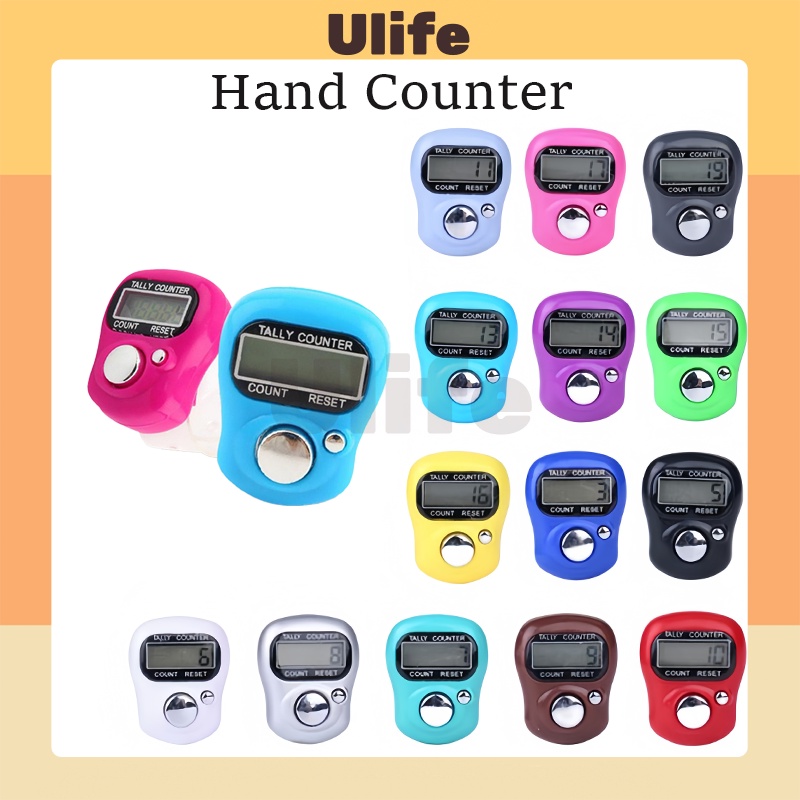 Alat Hitung Digital Tasbih / Tasbih Digital / Tasbih Digital Mini Tally Counter /Hand Counter