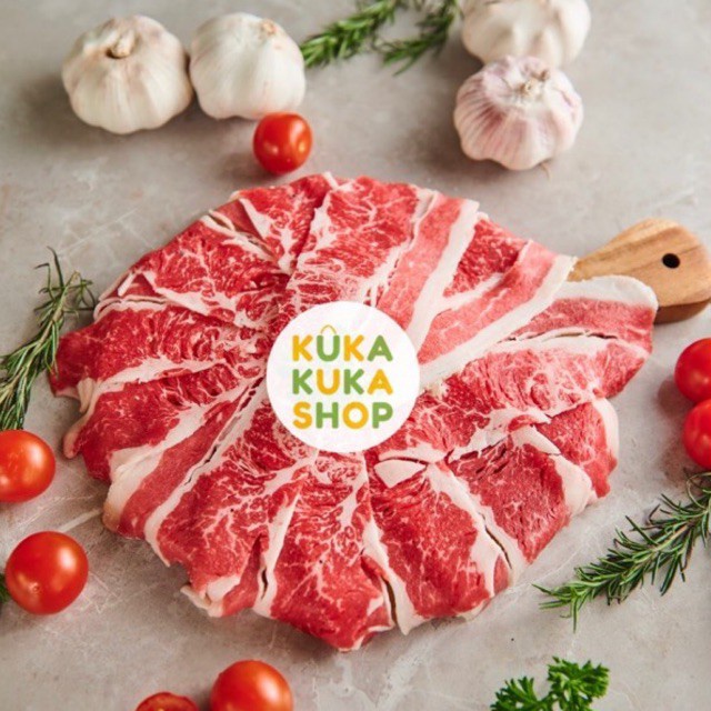 

COD Daging Sapi Beef Slice US Shortplate FRESH CUT Premium Karubi 500 g