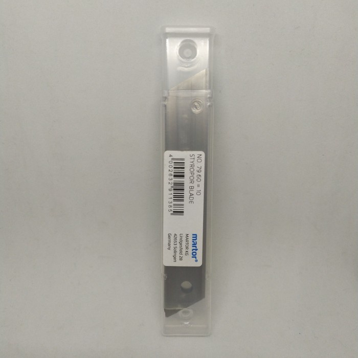 

Refill Cutter Styropor Blade 79.60 1box (10 pcs) Martor