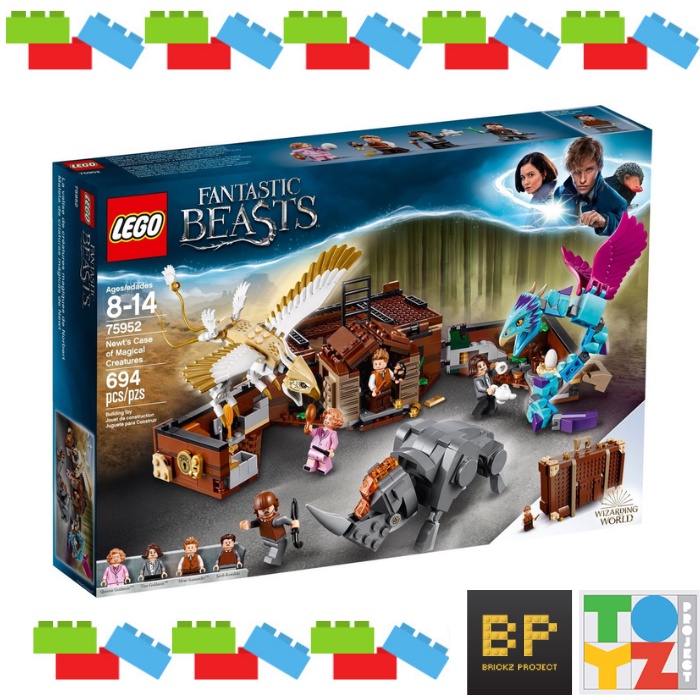 Lego 75952 Fantastic Beasts - Newt's Case of Magical Creatures - Tp01