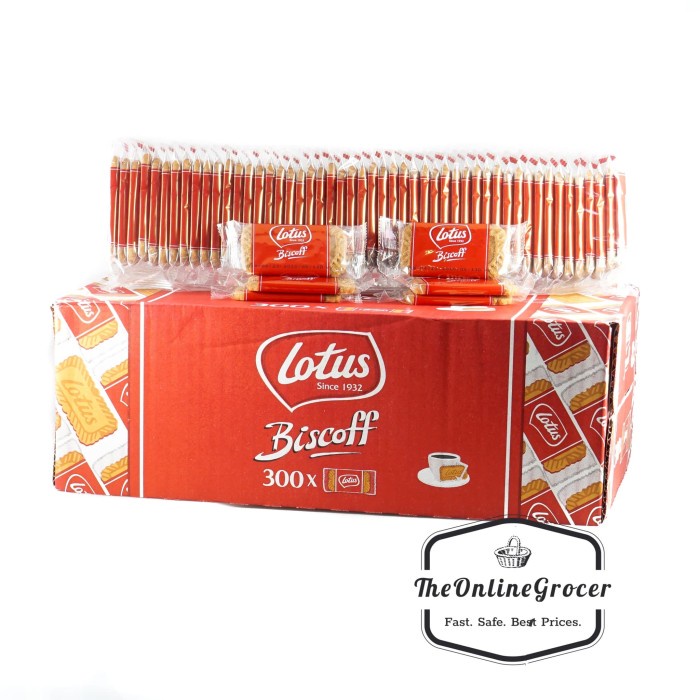 

PROMO - Lotus Biscoff Caramelised Biscuits Isi 50 Bungkus