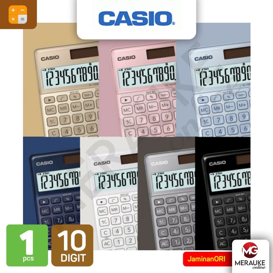 

Calculator CASIO SL-1000SC Colorful