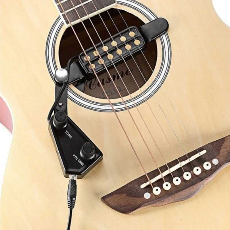 Pickup Gitar Akustik With Tone Volume Control - P-011