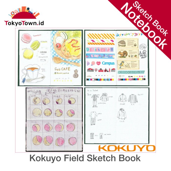 

Kokuyo Field Sketch Book Notebook