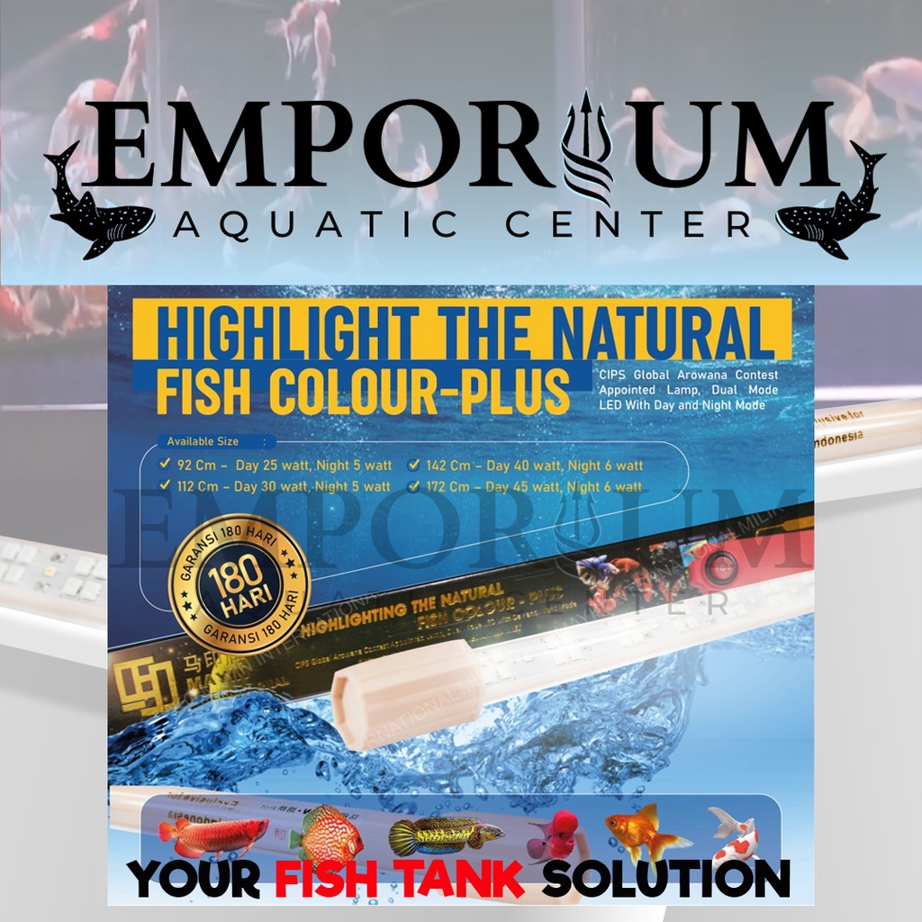 MAYIN VIEW PLUS DAY AND NIGHT 142 CM - LAMPU LED FLAMBOYAN PLUS DAY N NIGHT