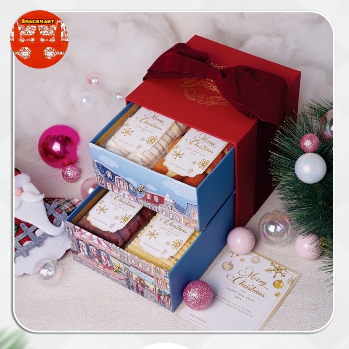 

Parcel Natal Medan Merry Christmas Hampers Cookies Premium Comet A