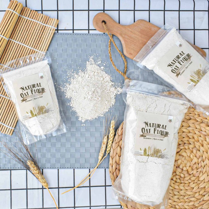 

Best Seller[PROMO] House Of Organix Natural Oat Flour / Tepung Oat Alami 1 Kg