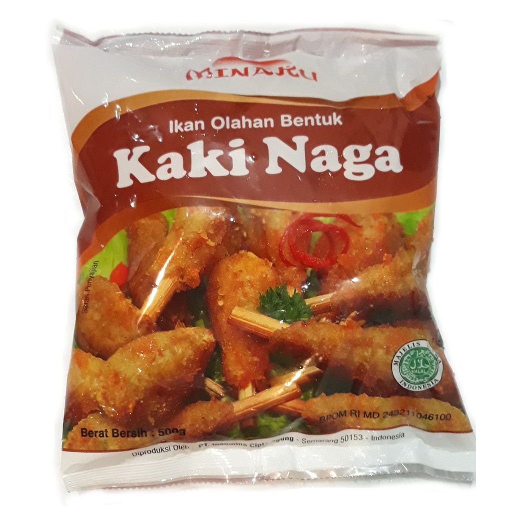 

MINAKU Kaki Naga 500 gr (Halal, BPOM) - Frozen Food Murah