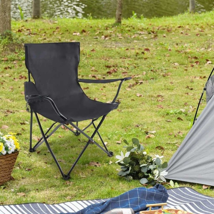 

KGRD Kursi Lipat Camping Piknik Foldable Chair Oxford 600D FSVR0Z