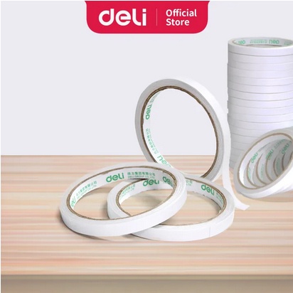 

Doubletape Merk Deli 9mm x 10yard - 30400