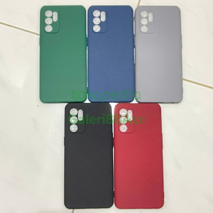Soft Case Oppo Reno 6 4G Case Sandstone Premium Silicone Matte Casing