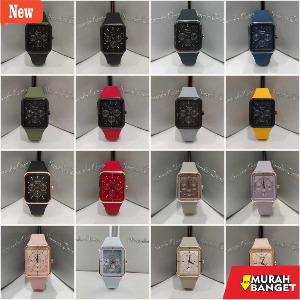 dana kembali jika tidak ori- Jam Wanita Alexandre Christie AC2744 AC 2744 Original Garansi Resmi Ale