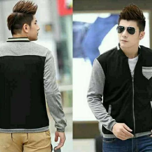 Toko88id - Jaket Pria Dewasa Modern Keren Korea LD 106 Felix Man - Hitam