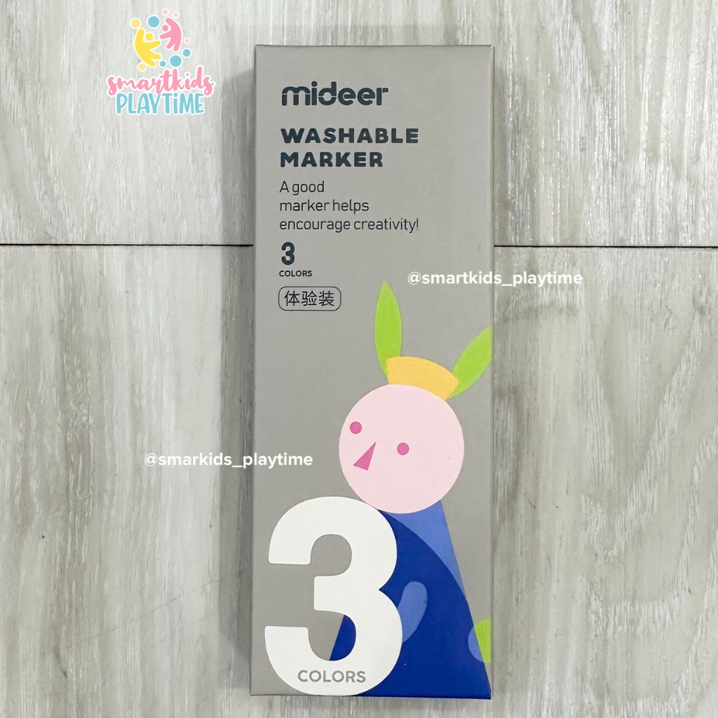 

Mideer Washable Marker Mainan Crayon ANak