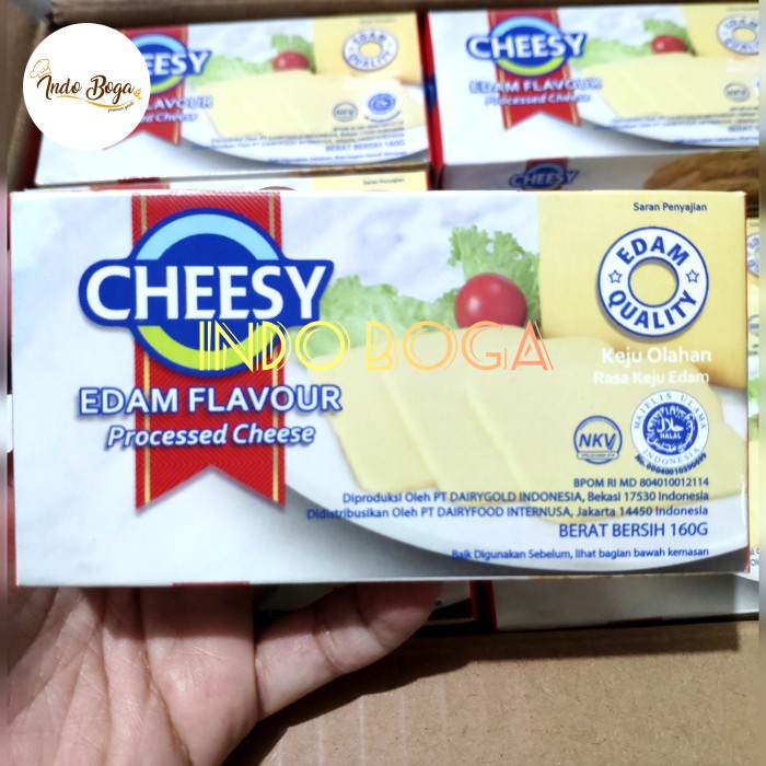 

cheesy edam cheese 160 gram / keju edam cheesy 160gr