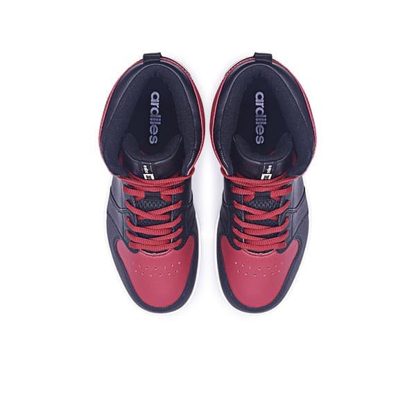 Terlaris ✨ -Ardiles Men Crimson Sepatu Basket - Hitam Merah - Hitam Merah, 41