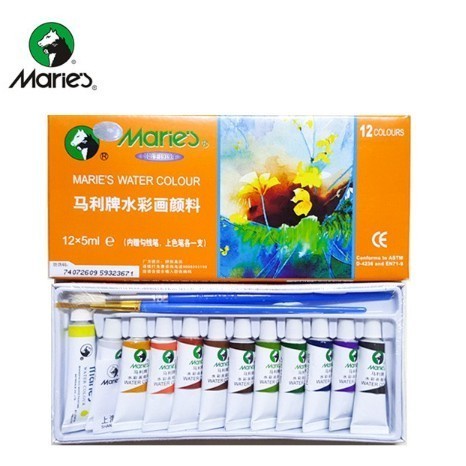 

Maries Cat Air / Water Colour Set Type 1325 5ml 12 warna / Water Color