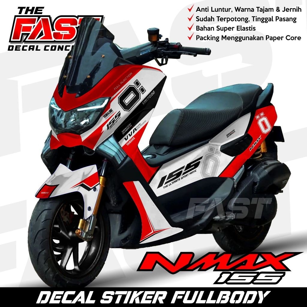 Decal Nmax Old Ohlins Sticker Yamaha Nmax Lama 155 Decal stiker nmax old / stiker nmax full body des