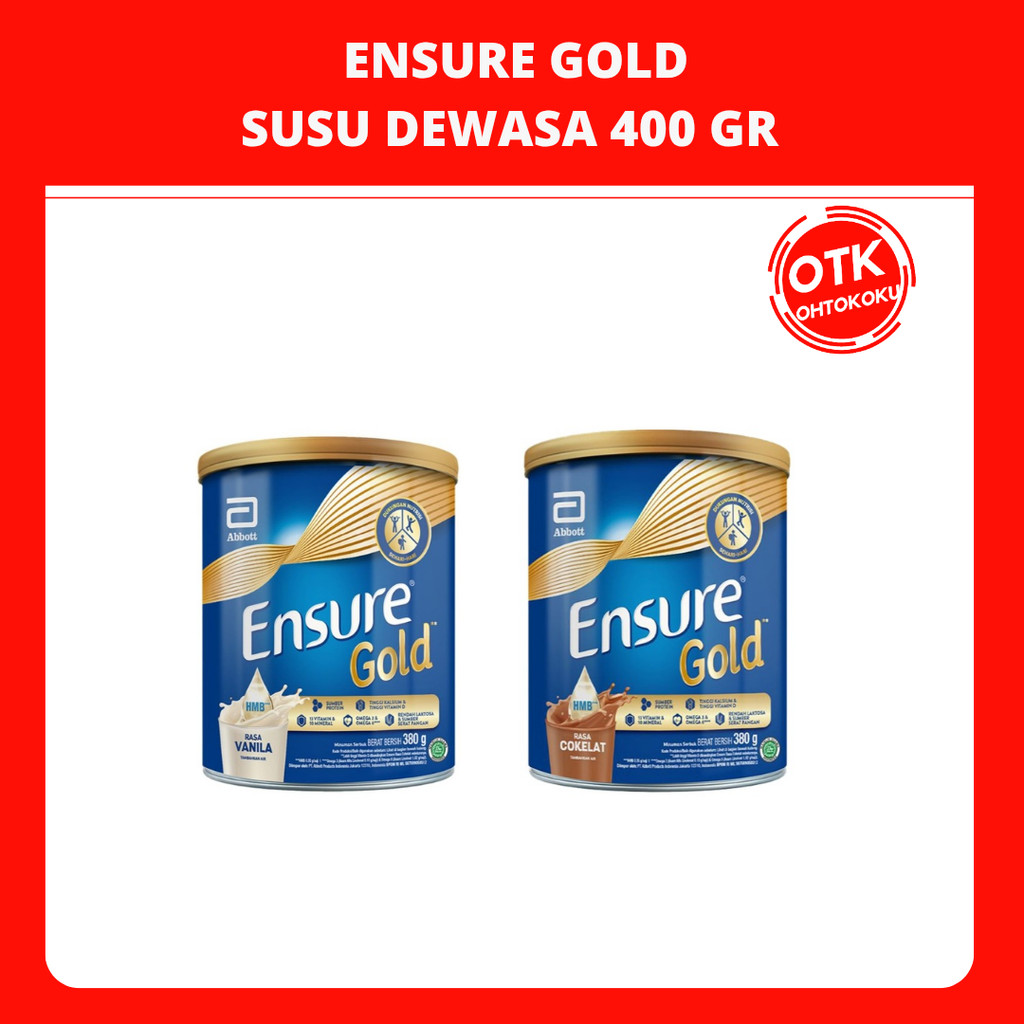 

Ensure Gold 400 gr Susu Nutrisi Dewasa