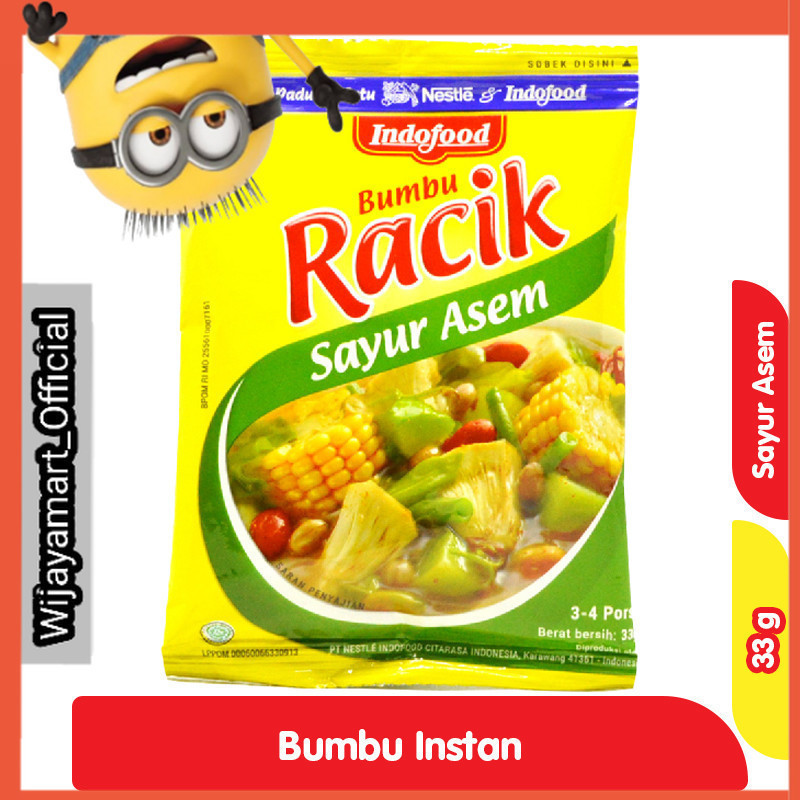 

Indofood Racik Bumbu Instan Sayur Asem 33 g