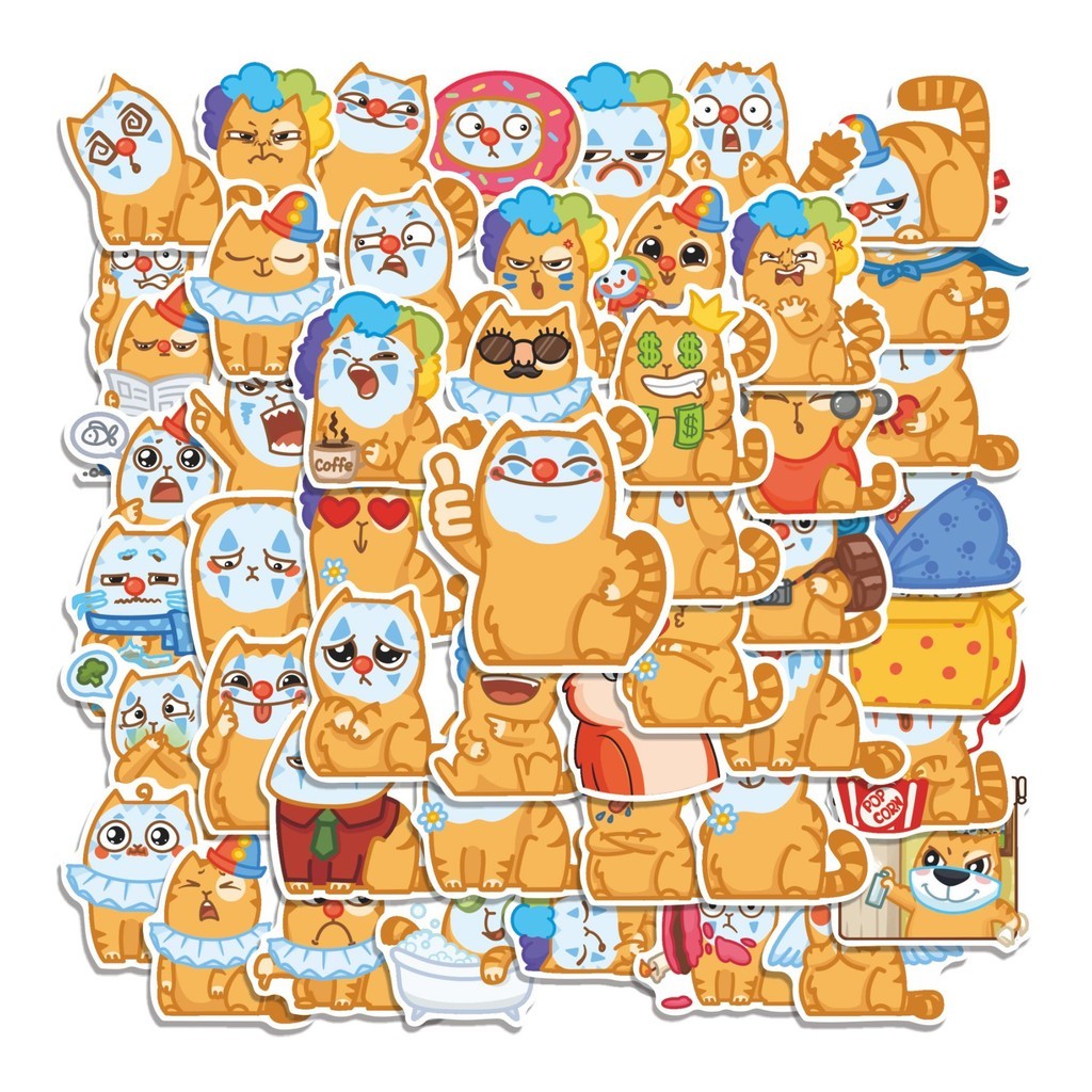 

COD 50 Pcs Stiker Funny Peach Lucu Anti Air Untuk Dekorasi Notebook Sepeda Skateboard Handphone