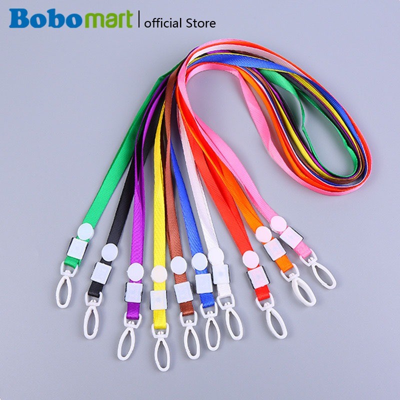 

BOBOMART 1 PCS LY10G 45 CM TALI ID CARD PLASTIK NAME TAG ID CARD HOLDER NAME TAG PAPAN NAME TAG