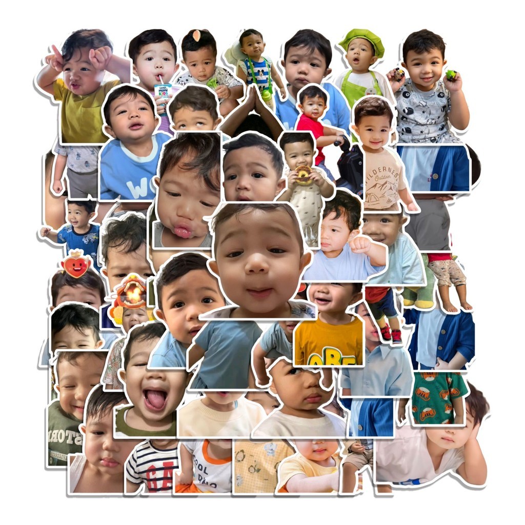 

COD 50 Pcs Stiker DAH (BABY ABE) Lucu Anti Air Untuk Dekorasi Notebook Sepeda Skateboard Handphone