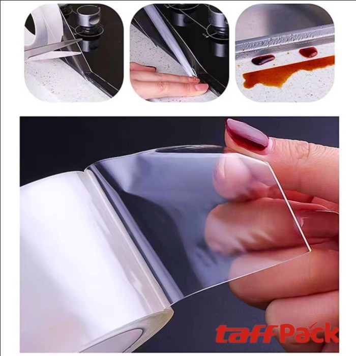 

Lakban Selotip Dapur Anti Air Bocor Jamur Waterproof Kitchen Sink Seal Tape 3M