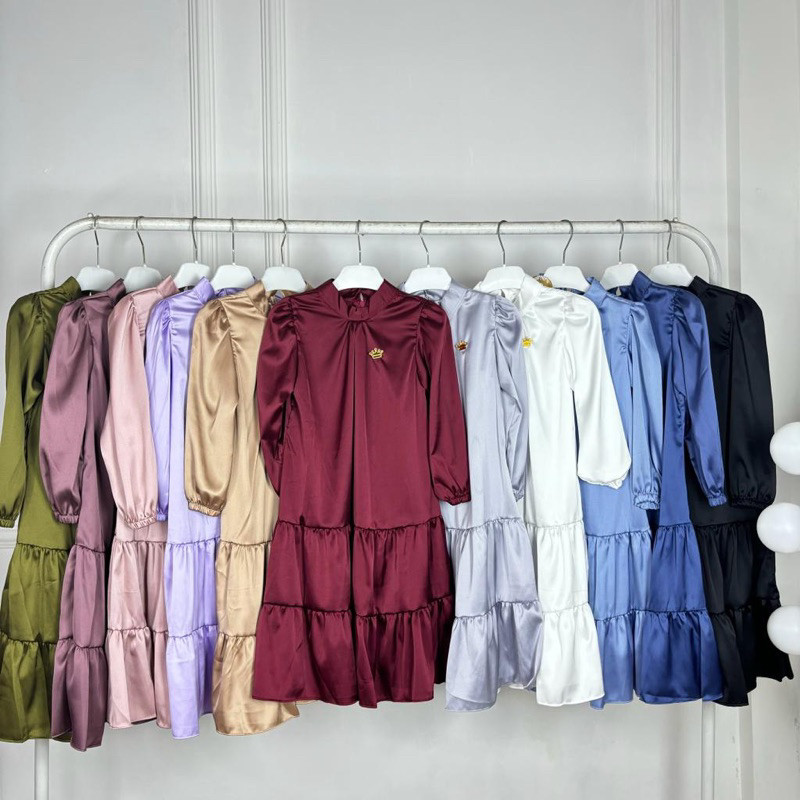 Gamis Najwa Anak Armani Silk /Terbaru