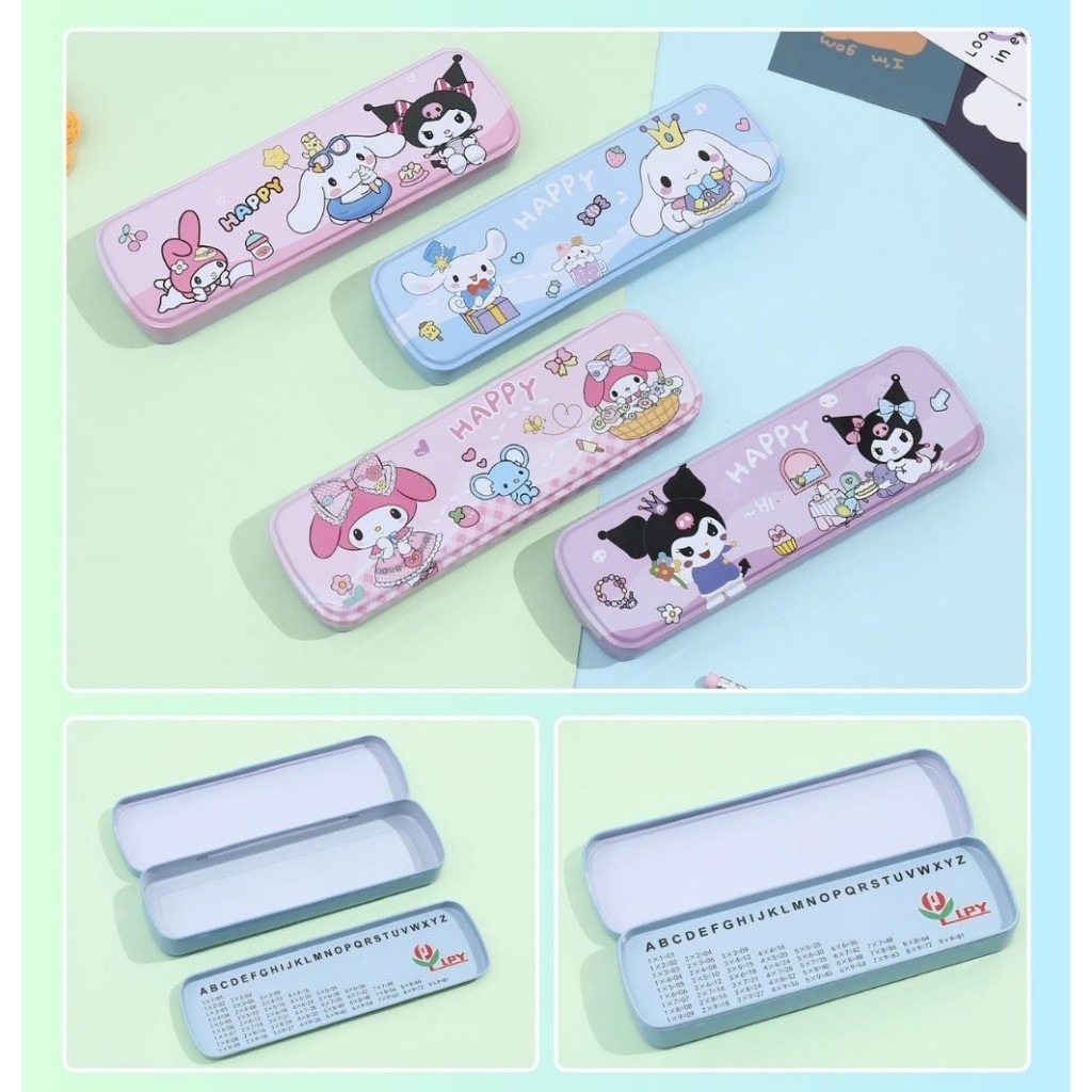 

KOTAK PENSIL bahan KALENG motif PENCIL CASE SANRIO LPY-55-46