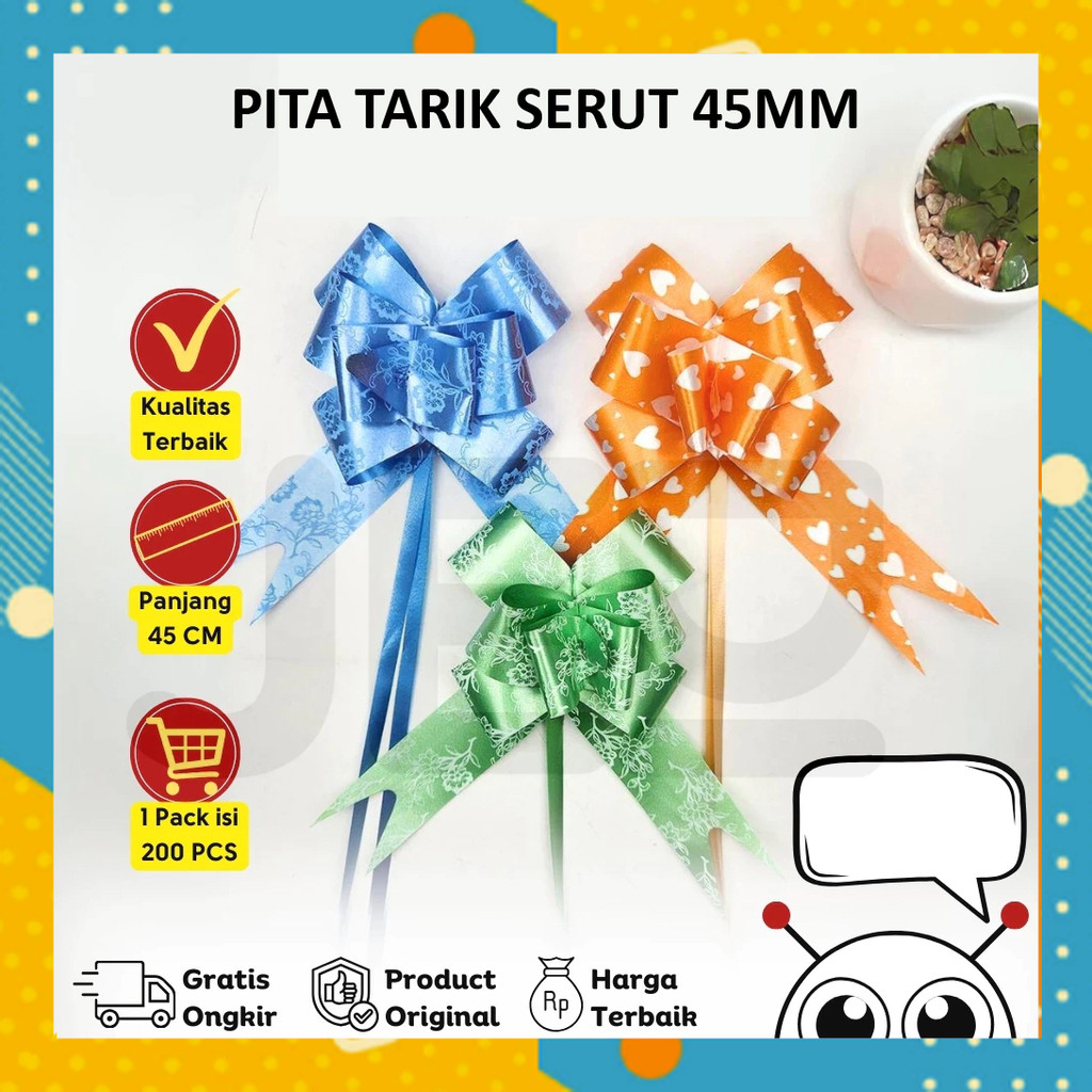 

Pita Tarik Serut Cantik TANPA LIS EMAS Hadiah Kado Parcel Lebaran Ulang Tahun Besar Sedang Kecil BG7855B3