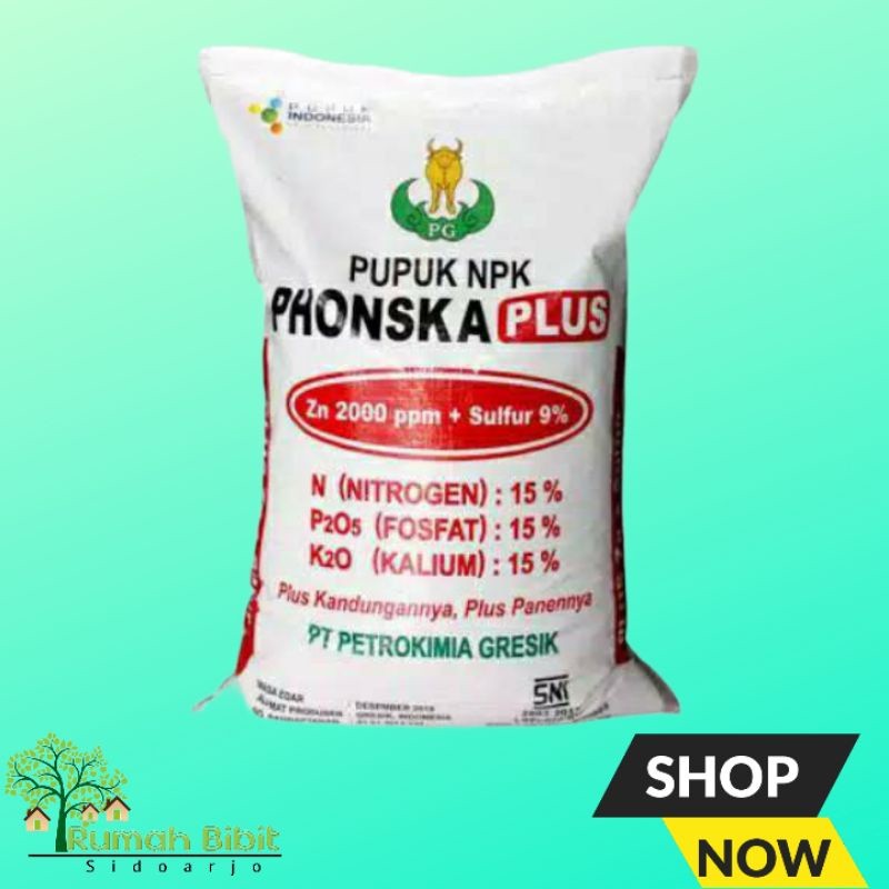 Pupuk NPK Phonska Plus 1kg