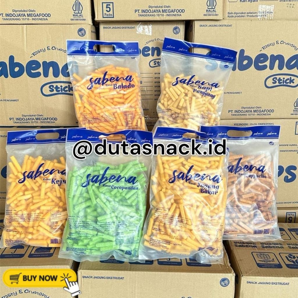 

1 karton snack SABENA NEW ISI 6 karung 1kg MIX rasa bisa COD ( NEW )