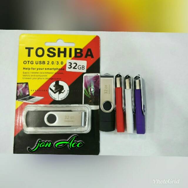 flashdisk toshiba usb+otg 32GB