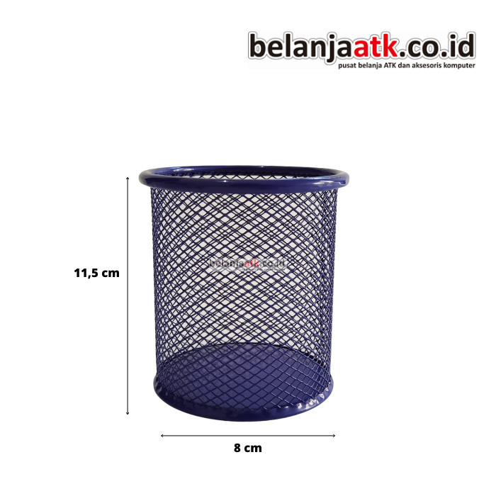 

Desk Set Jaring Bulat/Tempat Pulpen/Tempat Pensil/Tempat Alat Tulis