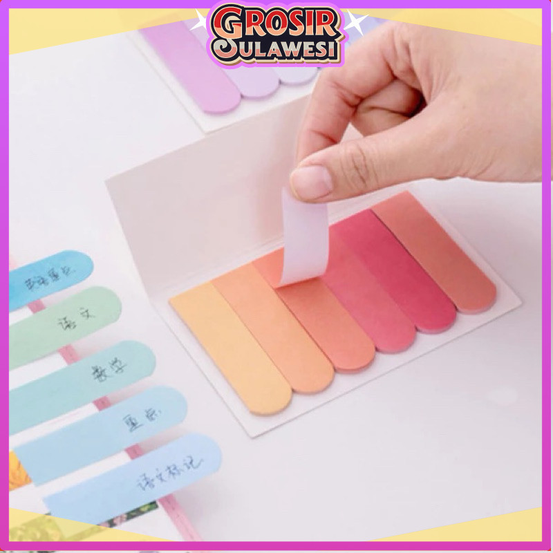 

COD Makassar Mini Sticky Notes / Pembatas Kertas Aesthetic / Label Sticky Notes / Penanda Halaman Buku / Memo Mini Stick Polos Grosir Sulawesi