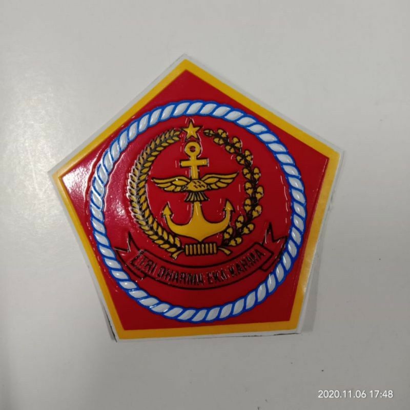 stiker logo MABES TNI, stiker MABES TNI