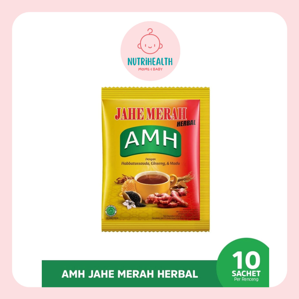 

AMH Jahe Merah Herbal isi 1 Renceng isi 10 sachet Minuman Herbal