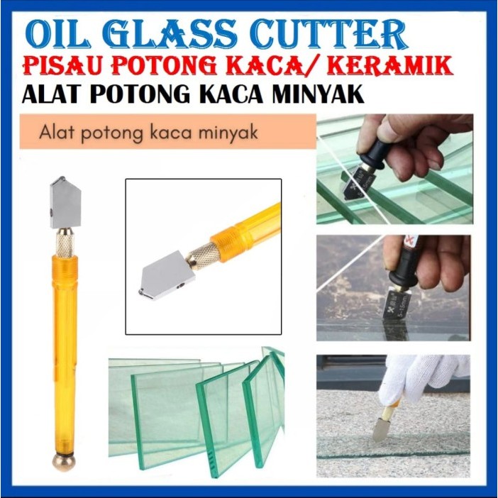 

SS3 Alat Pemotong Potong Pisau Kaca Minyak Keramik Oil Glass Roll Cutter MTCNS051 TOOL PART