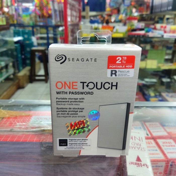SEAGATE ONE TOUCH HDD 2 TB / Hardisk external seagate 2 TB Resmi