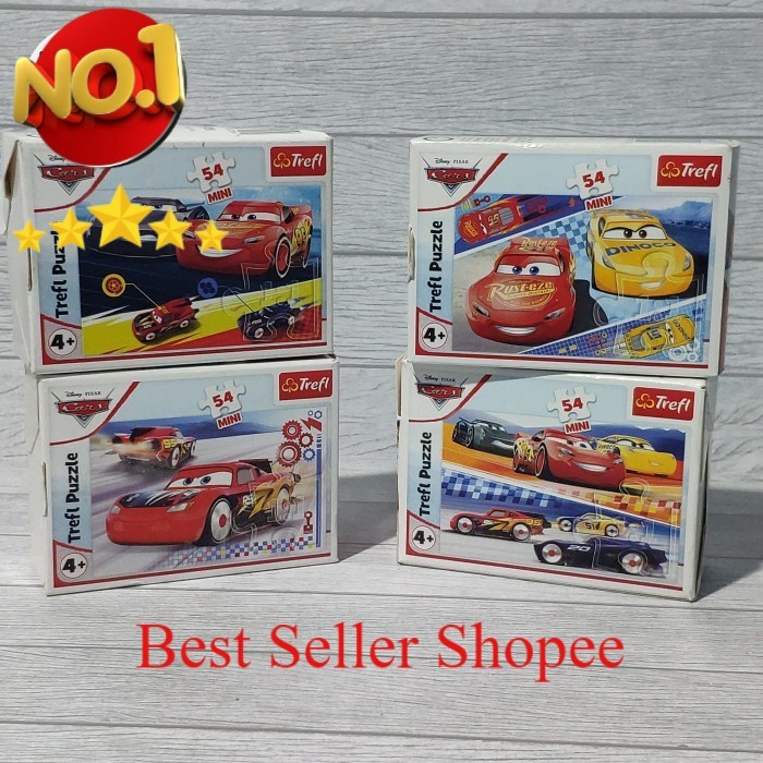 Trefl Puzzle  DISNEY CARS Mini 54 pcs Toy FAZ Store