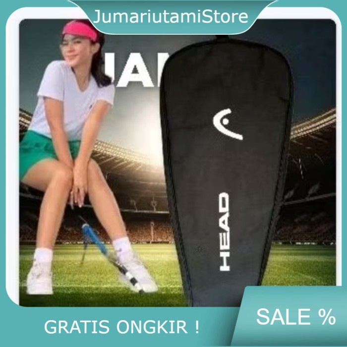 Tas raket tenis/Sarung raket/ cover raket Olahraga tenis - head panjang - Jumariutamistore