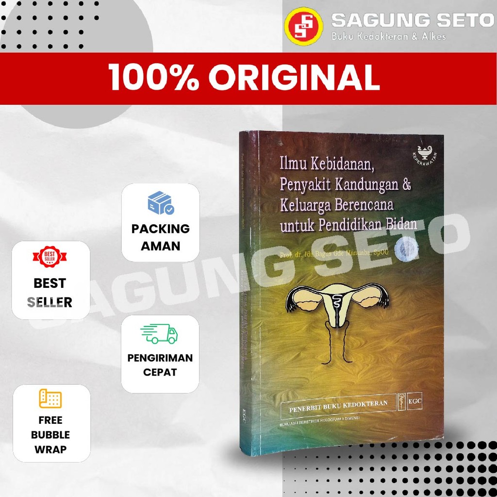 BUKU ILMU KEBIDANAN PENYAKIT KANDUNGAN & KELUARGA BERENCANA -  KARANGAN IDA BAGUS
