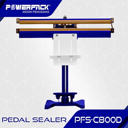 POWERPACK Pedal Sealer PFS-C800D Mesin segel kemasan