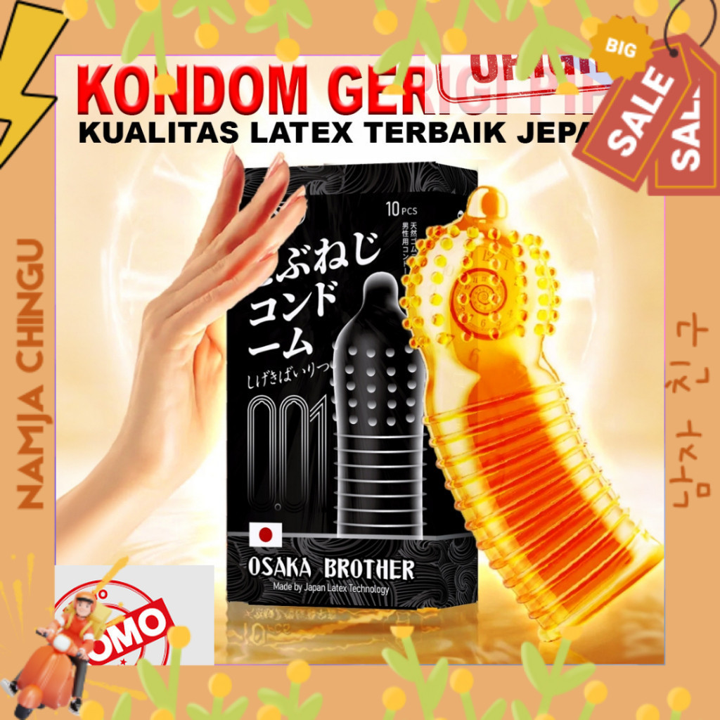 

{READY STOCK} Produk Limited Edition Terlaris Gerigi Berduri OSB Osaka Brother 001 Hitam TERMURAH!!! ~namja_chingu