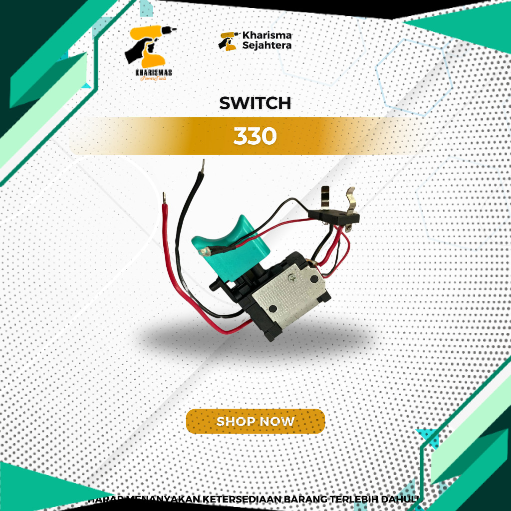 SWITCH BOR CORDLESS 330 / SAKLAR ON OFF BOR CORDLLES 330 NRT-PRO