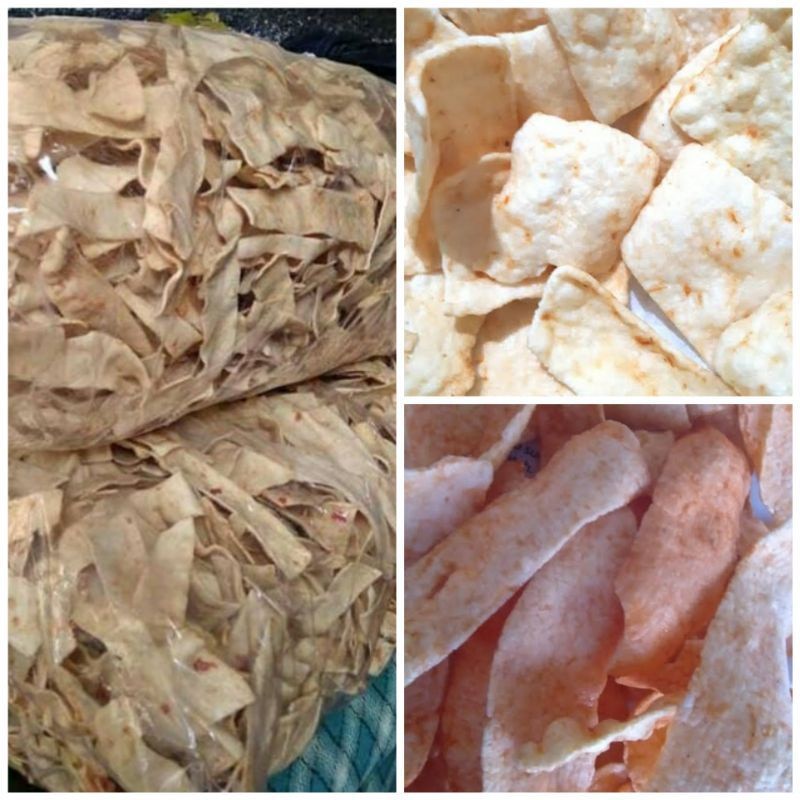 

GROSIRRR !!! 1 KG KERUPUK SLONDOK PEDAS GURIH MENTAH
